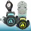 XL4 Ocea Blue DIN Flex Hose SPG Package